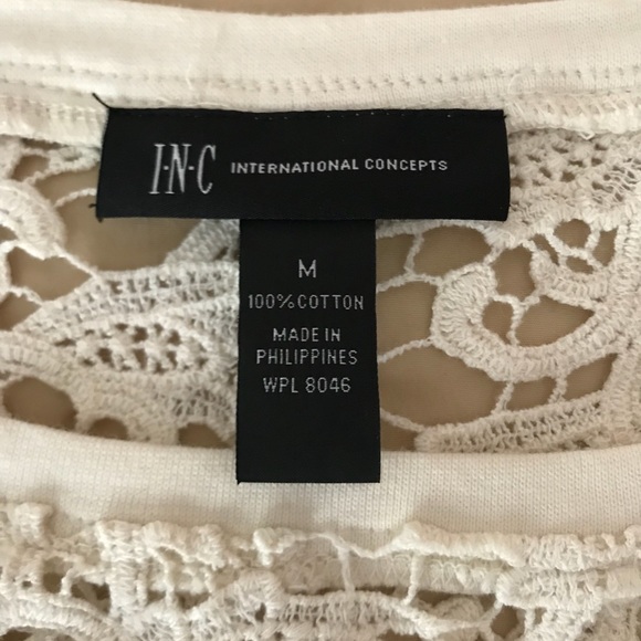 INC Lace top - Picture 2 of 2
